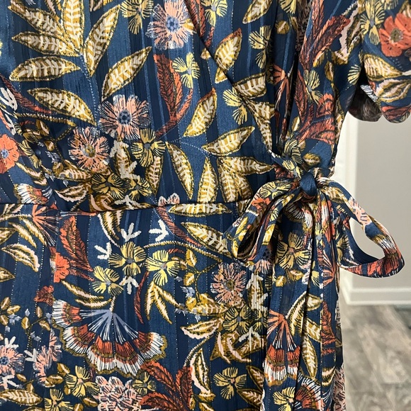 Floral Wrap Dress - Picture 3 of 5